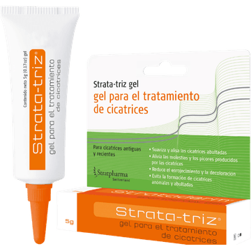 Strata-triz, gel de silicona para cicatrices